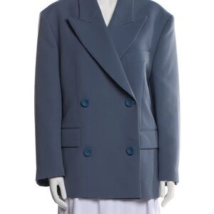 Acne Studios Double-Breasted Twill Blazer